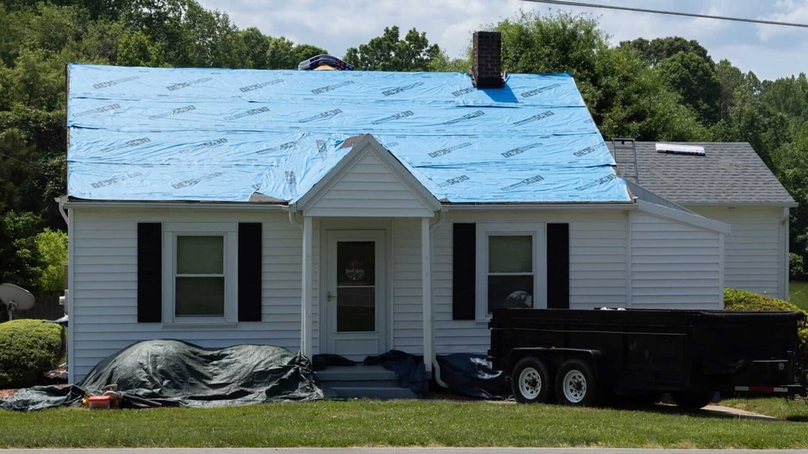 Roof Replacement in Lewisville, NC — photo 1